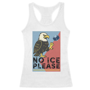 American Eagle No Ice Please Racerback Tank Top Minnesota Protest Support Gift TS12 White Print Your Wear