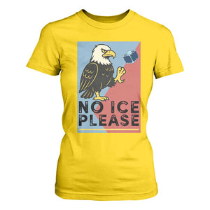 American Eagle No Ice Please T Shirt For Women Minnesota Protest Support Gift TS12 Daisy Print Your Wear
