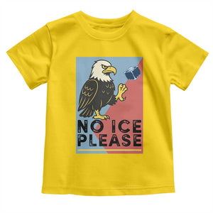 American Eagle No Ice Please Toddler T Shirt Minnesota Protest Support Gift TS12 Daisy Print Your Wear