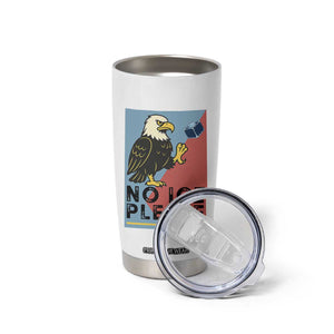 American Eagle No Ice Please Tumbler Cup Minnesota Protest Support Gift TS12 Print Your Wear