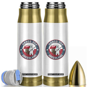 Hands Off Greenland Bullet Tumbler Anti Authoritarian Political Gag Gift TS12 White Print Your Wear