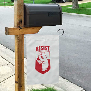 Greenland Resist Garden Flag Stand With Greenlanders TS12 Print Your Wear