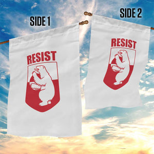 Greenland Resist Garden Flag Stand With Greenlanders TS12 Print Your Wear