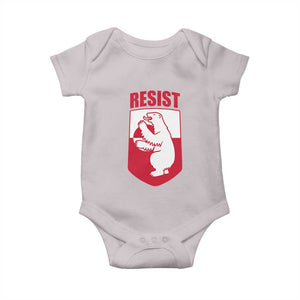 Greenland Resist Baby Onesie Stand With Greenlanders TS12 Ice Gray Print Your Wear