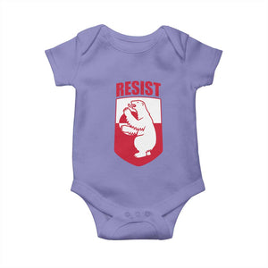 Greenland Resist Baby Onesie Stand With Greenlanders TS12 Violet Print Your Wear