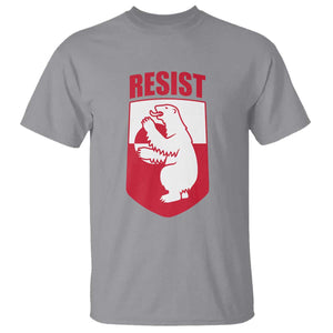 Greenland Resist T Shirt Stand With Greenlanders TS12 Sport Gray Print Your Wear