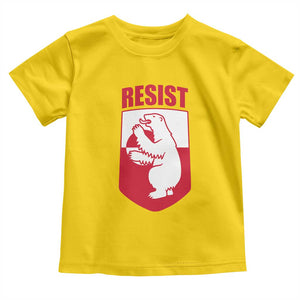 Greenland Resist Toddler T Shirt Stand With Greenlanders TS12 Daisy Print Your Wear