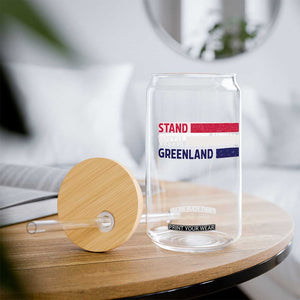 Vintage Retro Stand With Greenland Glass Can Support Greenlander Gift TS12 Print Your Wear