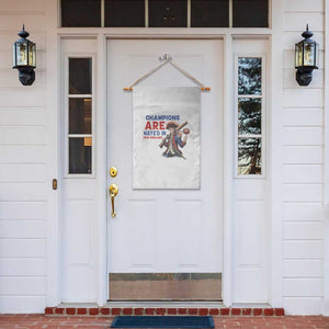 Champions Are Maye'd In New England Garden Flag Game Day Sports Fan Gift TS12 Print Your Wear