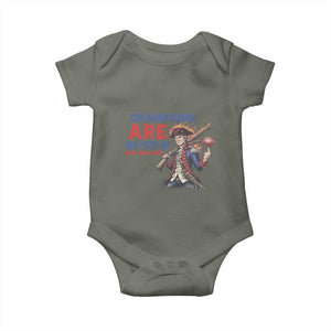 Champions Are Maye'd In New England Baby Onesie Game Day Sports Fan Gift TS12 Military Green Print Your Wear