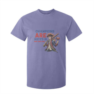 Champions Are Maye'd In New England T Shirt For Kid Game Day Sports Fan Gift TS12 Violet Print Your Wear