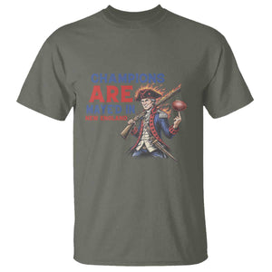 Champions Are Maye'd In New England T Shirt Game Day Sports Fan Gift TS12 Military Green Print Your Wear