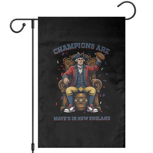 Champions Are Maye'd In NE Garden Flag Football Quarterback Number 10 TS12 Black Print Your Wear