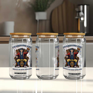 Champions Are Maye'd In NE Glass Can Football Quarterback Number 10 TS12 Print Your Wear