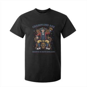 Champions Are Maye'd In NE T Shirt For Kid Football Quarterback Number 10 TS12 Black Print Your Wear