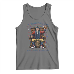 Champions Are Maye'd In NE Tank Top Football Quarterback Number 10 TS12 Black Heather Print Your Wear