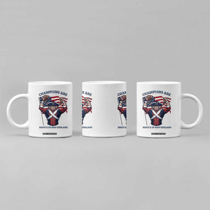 Champions Are Maye'd In New England Coffee Mug Funny Quarterback Football Fan TS12 Print Your Wear