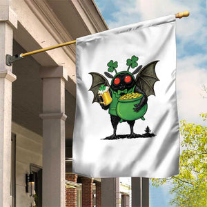 Funny Mothman Garden Flag St Patricks Day Cryptid Gift TS12 Print Your Wear