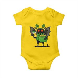 Funny Mothman Baby Onesie St Patricks Day Cryptid Gift TS12 Daisy Print Your Wear