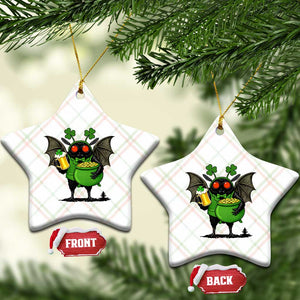 Funny Mothman Ceramic Ornament St Patricks Day Cryptid Gift TS12 Print Your Wear