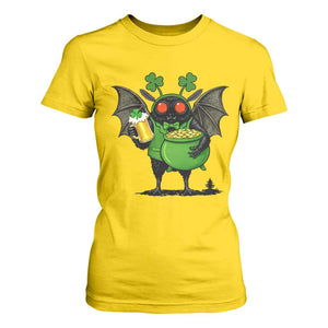 Funny Mothman T Shirt For Women St Patricks Day Cryptid Gift TS12 Daisy Print Your Wear