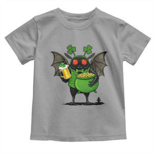 Funny Mothman Toddler T Shirt St Patricks Day Cryptid Gift TS12 Sport Gray Print Your Wear