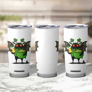 Funny Mothman Tumbler Cup St Patricks Day Cryptid Gift TS12 Print Your Wear