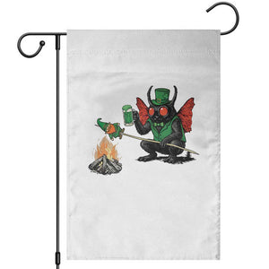 Funny Cryptid Mothman Garden Flag St Patricks Day Gift TS12 White Print Your Wear