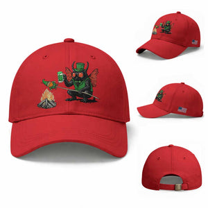 Funny Cryptid Mothman Baseball Cap St Patricks Day Gift TS12 Baseball Cap Universal Fit Red Print Your Wear