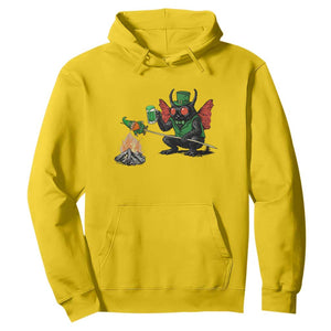 Funny Cryptid Mothman Hoodie St Patricks Day Gift TS12 Daisy Print Your Wear