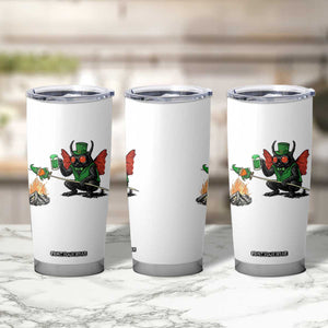 Funny Cryptid Mothman Tumbler Cup St Patricks Day Gift TS12 Print Your Wear