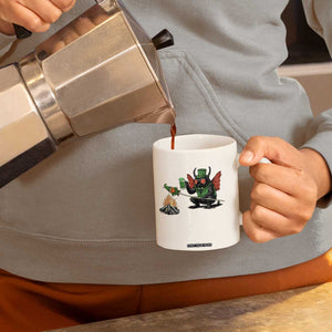 Funny Cryptid Mothman Coffee Mug St Patricks Day Gift TS12 Print Your Wear