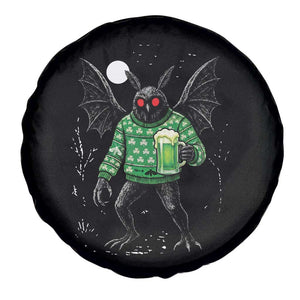 Funny Mothman St Patricks Day Spare Tire Cover Gift For Cryptid Lovers TS12 Print Your Wear