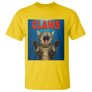Funny Claws Cat T Shirt Horror Movie Parody TS12 Daisy Print Your Wear