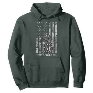 Rattlesnake Surveillance Camera US Flag Camo Graphic Hoodie Dont Flock Me