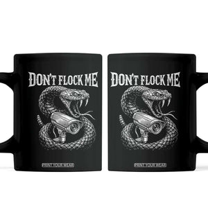 Anti Surveillance Camera Rattlesnake Coffee Mug Dont Flock Me