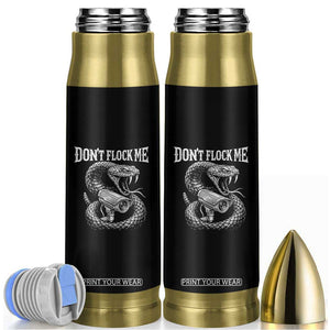 Anti Surveillance Camera Rattlesnake Bullet Tumbler Dont Flock Me