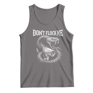 Anti Surveillance Camera Rattlesnake Tank Top Dont Flock Me