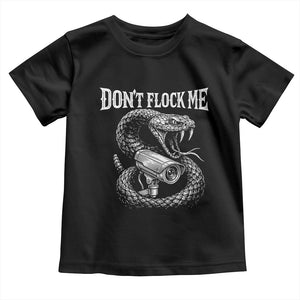 Anti Surveillance Camera Rattlesnake Toddler T Shirt Dont Flock Me