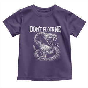 Anti Surveillance Camera Rattlesnake Toddler T Shirt Dont Flock Me