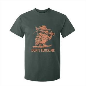 Funny Bird Watching Detective Birdwatcher T Shirt For Kid Dont Flock Me