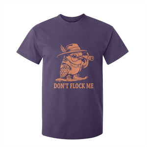 Funny Bird Watching Detective Birdwatcher T Shirt For Kid Dont Flock Me