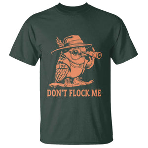 Funny Bird Watching Detective Birdwatcher T Shirt Dont Flock Me