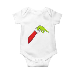 Funny Green Hand Basketball Pointing Meme Baby Onesie Christmas Holiday Gift