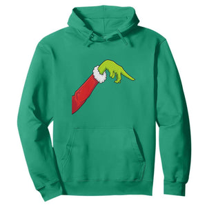Funny Green Hand Basketball Pointing Meme Hoodie Christmas Holiday Gift