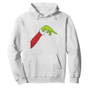 Funny Green Hand Basketball Pointing Meme Hoodie Christmas Holiday Gift