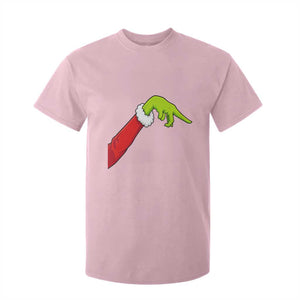Funny Green Hand Basketball Pointing Meme T Shirt For Kid Christmas Holiday Gift
