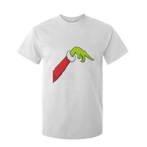 Funny Green Hand Basketball Pointing Meme T Shirt For Kid Christmas Holiday Gift