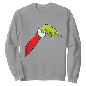 Funny Green Hand Basketball Pointing Meme Sweatshirt Christmas Holiday Gift