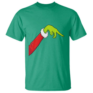 Funny Green Hand Basketball Pointing Meme T Shirt Christmas Holiday Gift